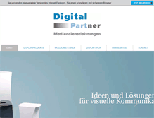 Tablet Screenshot of digitalpartner.de